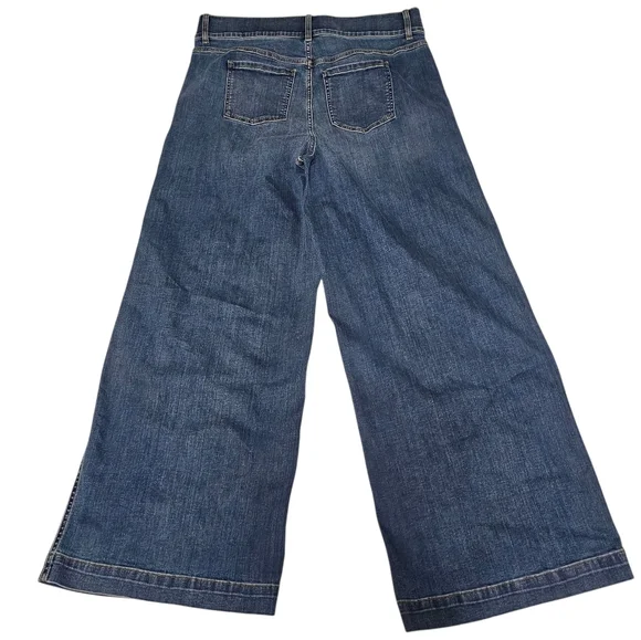 Spanx Wide Leg Stretch Jeans Women's Plus Size 2X - NWT Pull-on - Picture 2 of 10